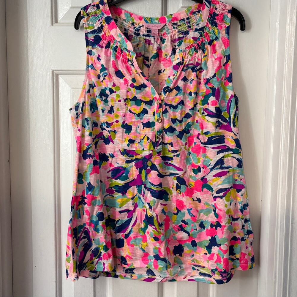 Lily Pulitzer Colorful Sleeveless Women's Top